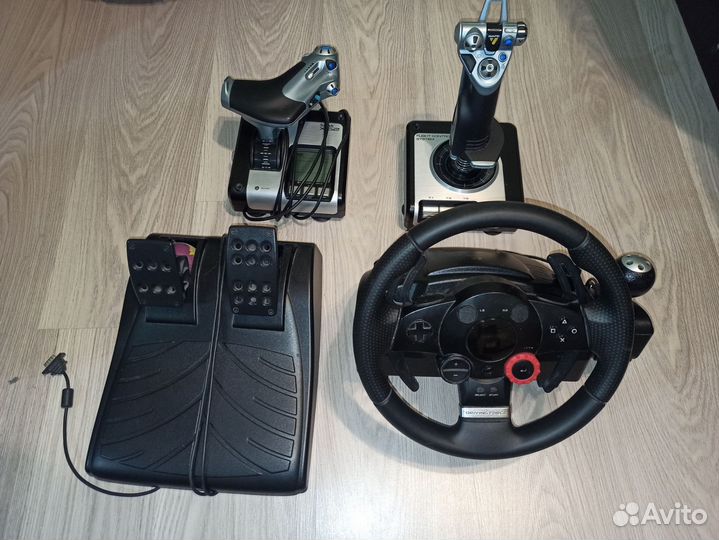 Logitech driving force gt / saitek x52