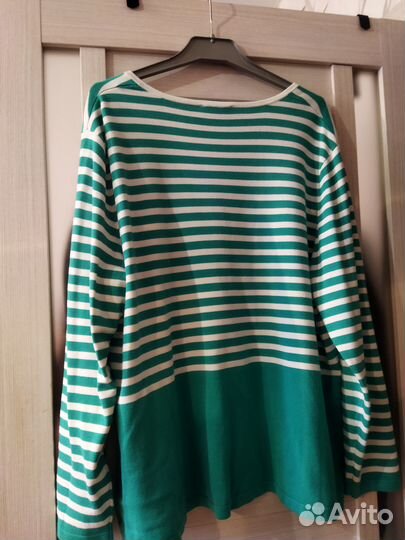 Яркий трикотажный джемпер Большого размера Германи