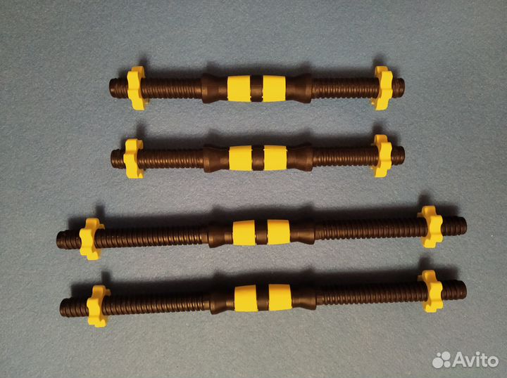 Гриф гантельный d25 36см