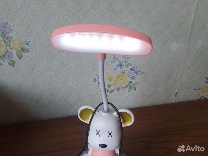 Настольная лампа детская вместе с проводом
