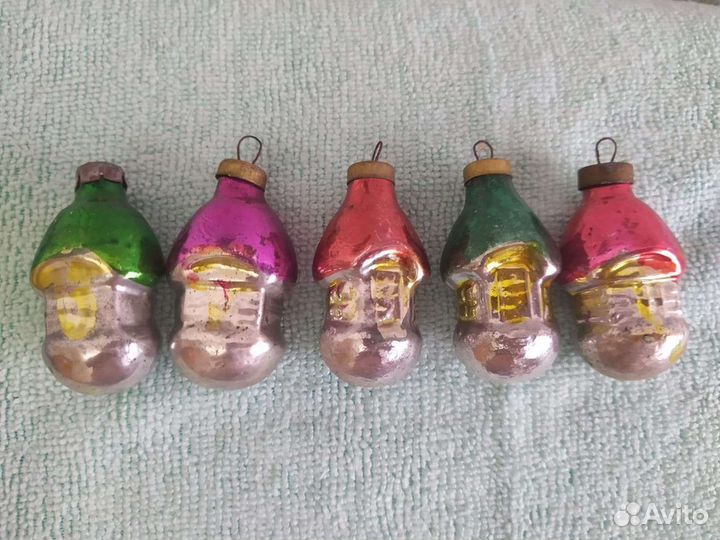 Елочные игрушки СССР советские