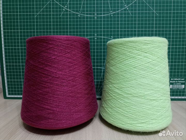 Пряжа полухлопок