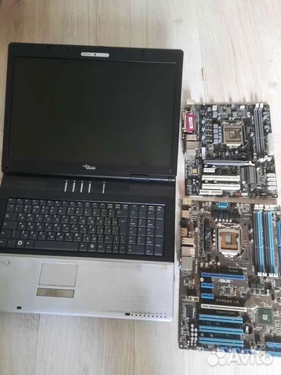 Ноутбук на запчасти