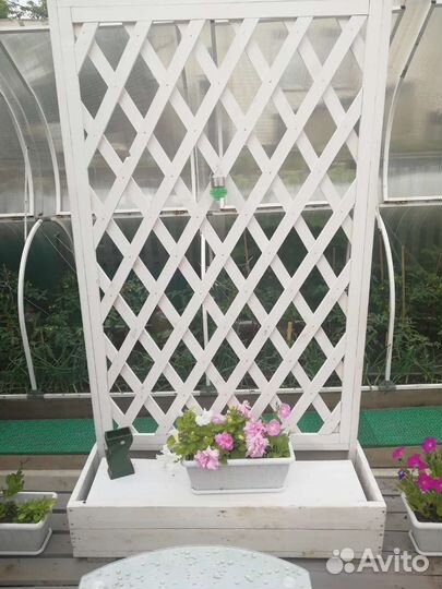 Шпалера деревянная для цветов