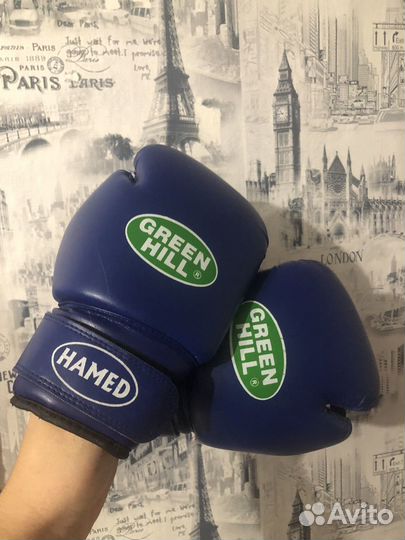 Боксерские перчатки Green hill 6 oz