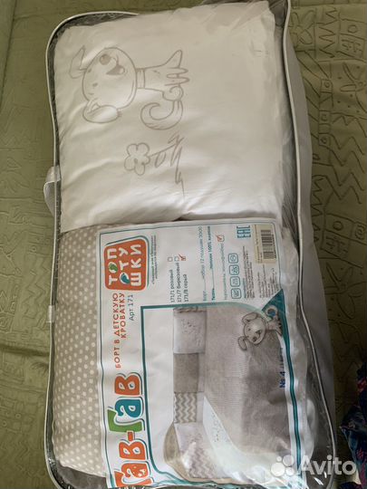 Бортики в детскую кроватку