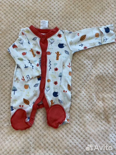 Одежда для девочки 50 размер пакетом новорожденной