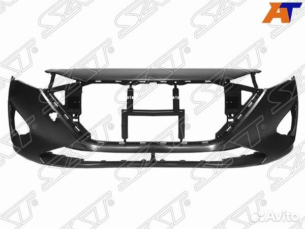 Бампер передний hyundai solaris