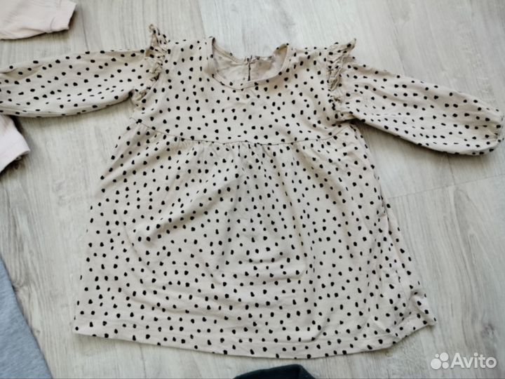 Вещи на девочку 74-86 рост