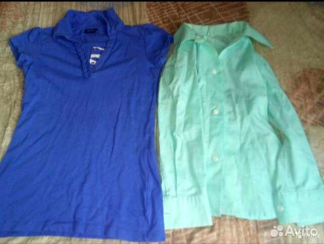 Рубашки и футболка
