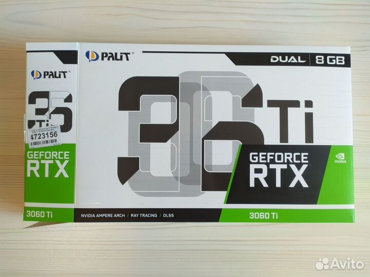 Видеокарта RTX 3060 Ti Palit Dual 8GB (Non- LHR)