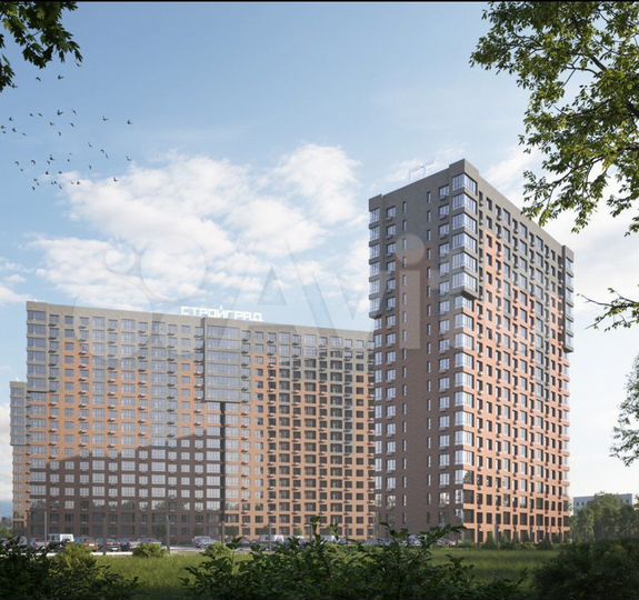 2-к. квартира, 69,7 м², 16/19 эт.