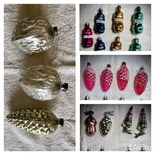 Елочные игрушки СССР