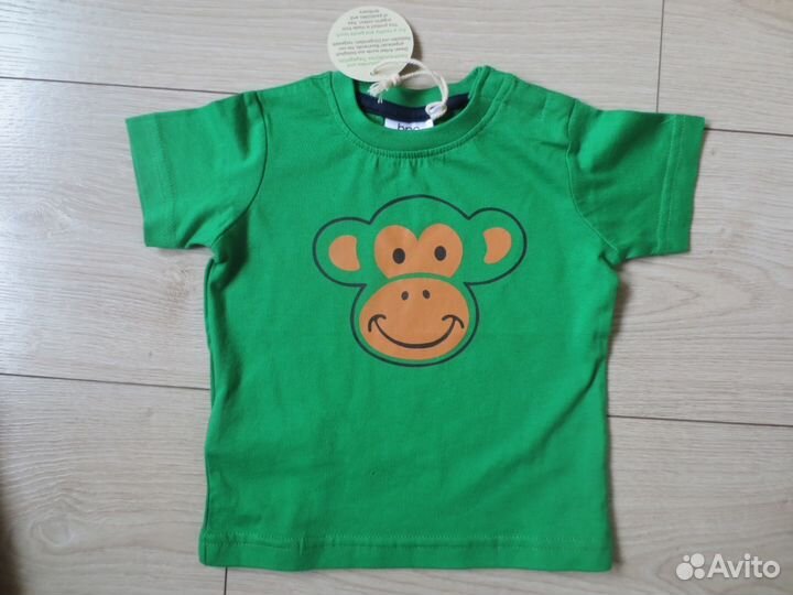 Полукомбинезон и футболка Bonprix, р.62, новый