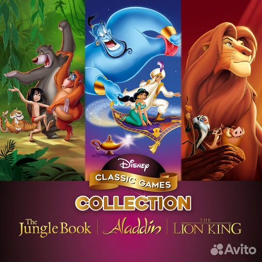 Alladdin and Lion King Disney Classic Games PS4