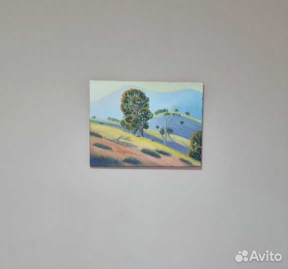 Картина маслом на холсте пейзаж