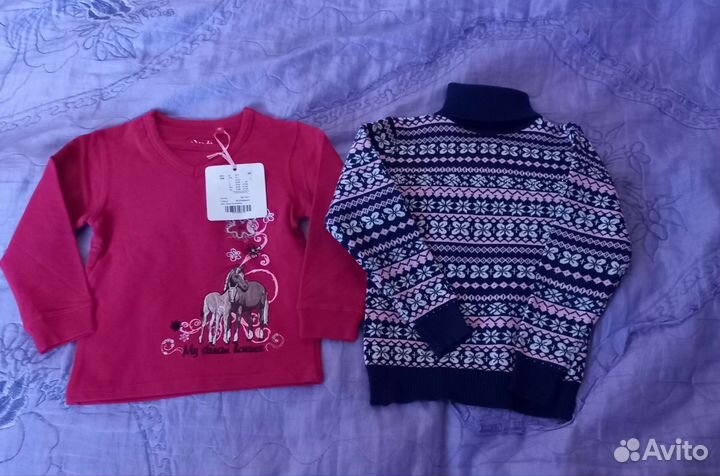 Одежда пакетом для девочки 104-116