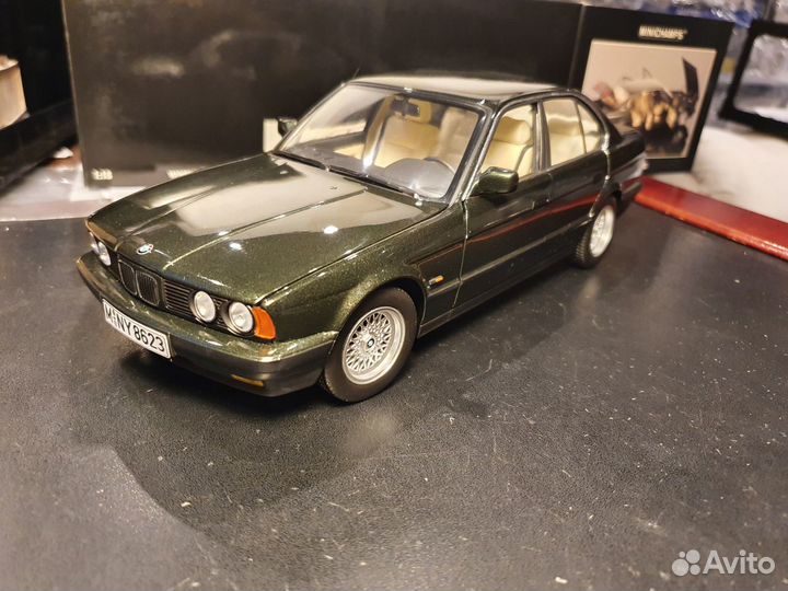 1:18 Minichamps BMW 535i E34 Green Старый выпуск