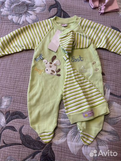 Боди детский 68