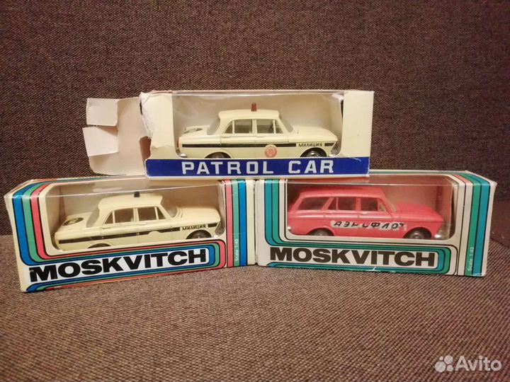 Модель автомобиля Москвич