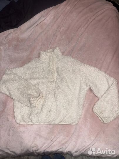 Плюшевая кофта