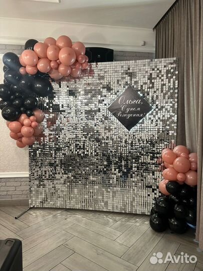 Фотозона пайетки