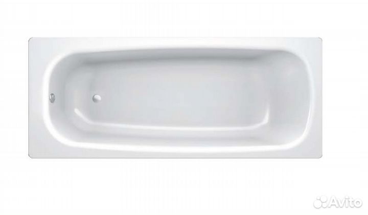 Ванна стальная BLB universal HG160х70, белая, без отверстий для ручек