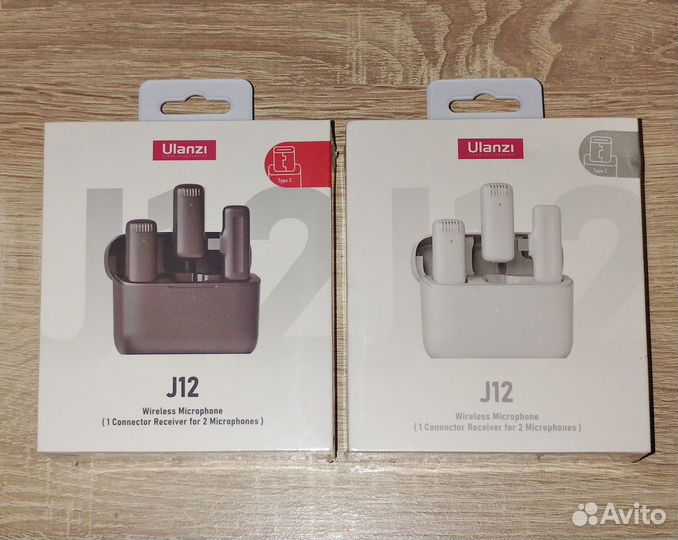 Микрофон Ulanzi J12 для iPhone / Android (Новый)