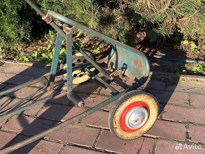 Педальная машина азлк времен СССР карт