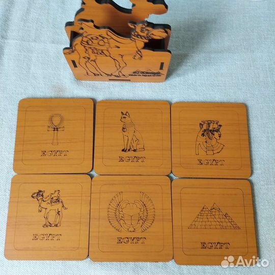 Подставки для чашек (костеры) Набор