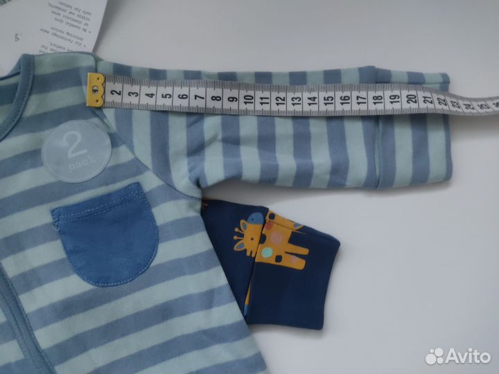 Слипы Next на мальчика 3 мес 62 см