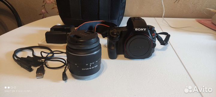 Зеркальный фотоаппарат sony