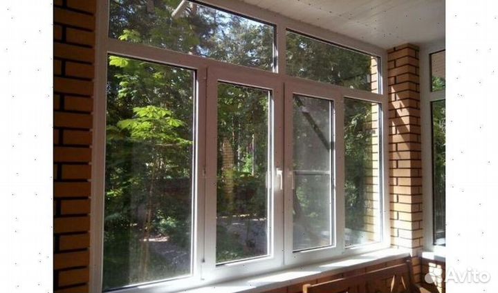 Балкон пластик под ключ