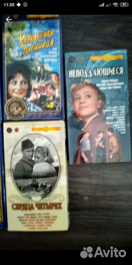 VHS коллекции(лицензия)любимых фильмов+DVD