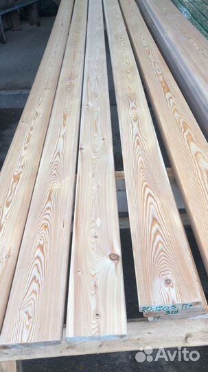 Планкен прямой, лиственница 120 ширина