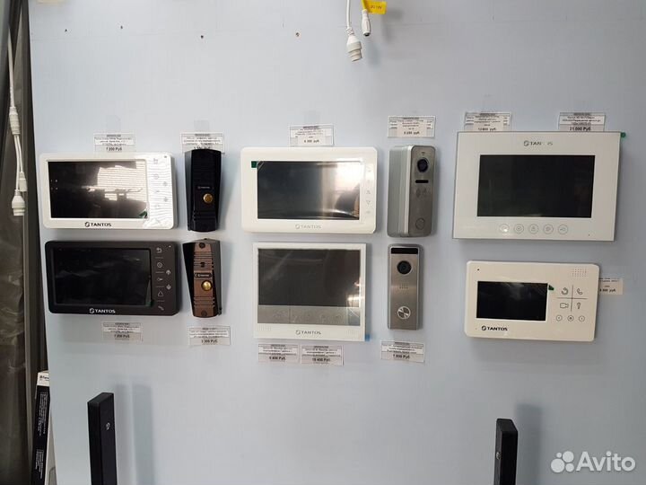 Видеодомофоны и комплектующие к ним