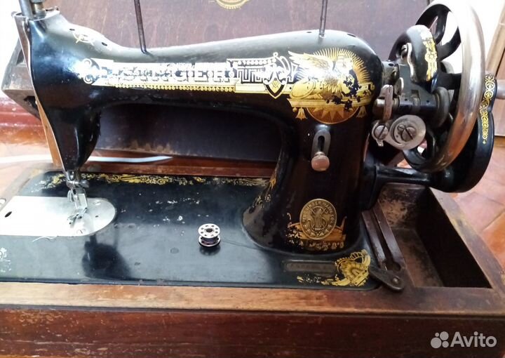 Швейная машинка зингер антикварная