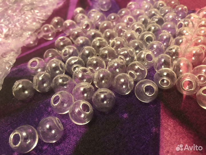 Стеклянные шарики 100 штук