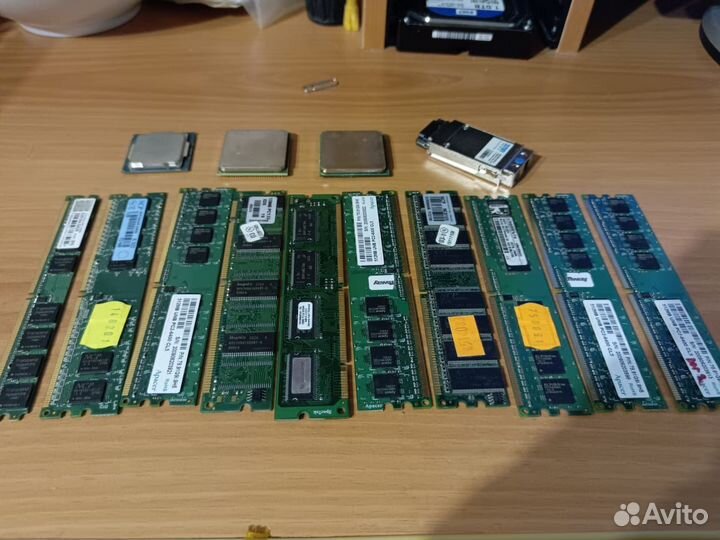 Процессоры оперативная память (HDD, RAM)