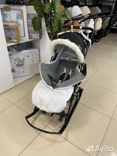 Коляска санки