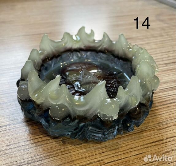 Пепельница светящаяся ручной работы