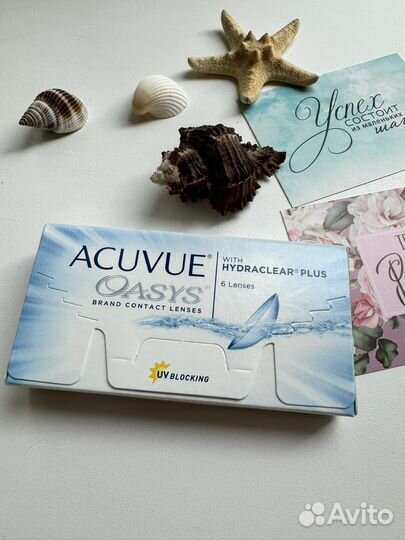 Линзы контактные acuvue oasys двухнедельные