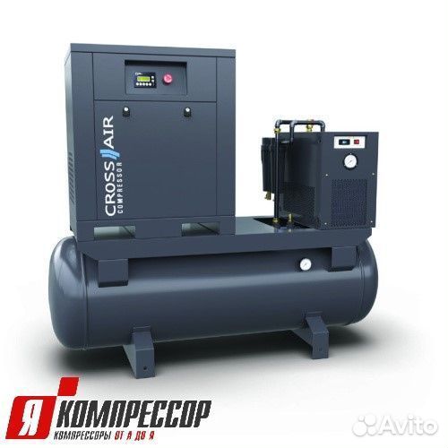 Винтовой компрессор Cross Air CA7.5-8RA-500DRY