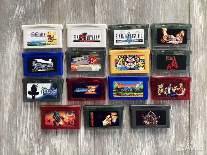 Игры для Game Boy Advance (GBA)