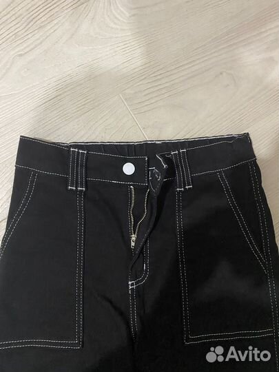 Джинсы широкие карго