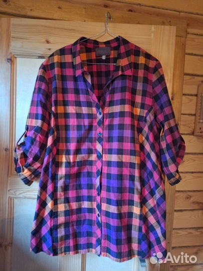 Рубашки женские 100%Хлопок размер62/66