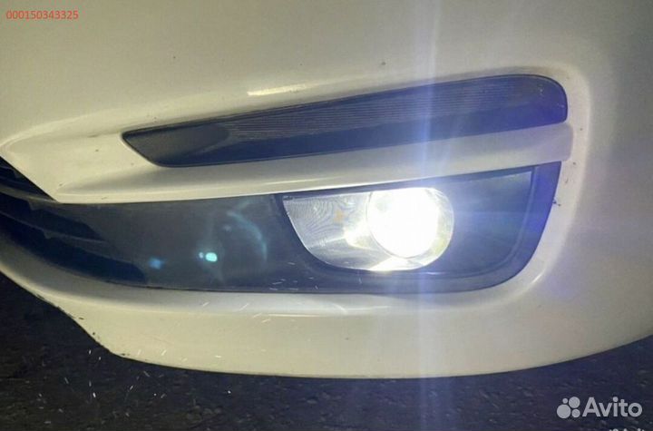 Лазерные туманки kia rio 3 рестайлинг птф