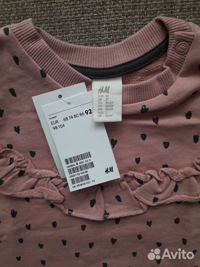 Одежда H&M 92рр новая д/девочки