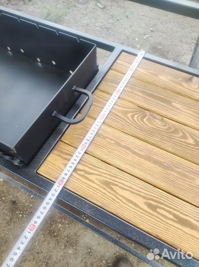 Мангал с крышей 