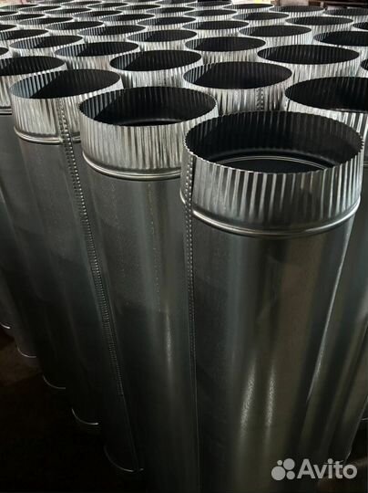 Труба круглая оцинкованная d 100